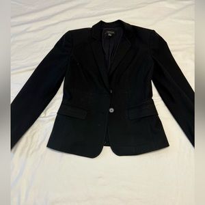 Ann Taylor Seasonless Stretch Two Button Jacket